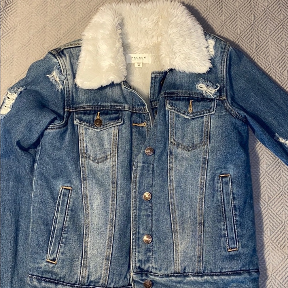 Pacsun blue Jean jacket